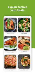 اسکرین شات 2 برنامه Keto Recipes : Keto Diet App