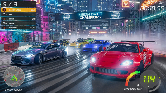 اسکرین شات 4 بازی Car Racing: Car Games 2023