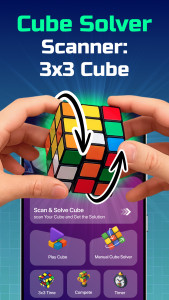اسکرین شات 1 بازی Cube Solver Scanner: 3x3 Cube