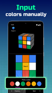 اسکرین شات 3 بازی Cube Solver Scanner: 3x3 Cube