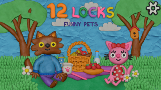 اسکرین شات 1 بازی 12 Locks Funny Pets