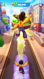 اسکرین شات 2 بازی Super Runners: City Chase
