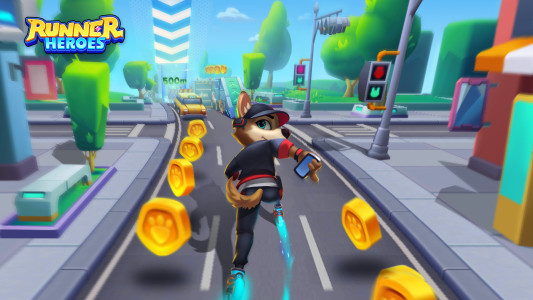 اسکرین شات 6 بازی Runner Heroes: Endless Skating