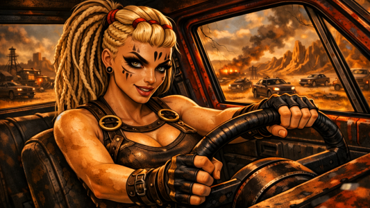 اسکرین شات 4 بازی Road Warrior: Fury on Wheels