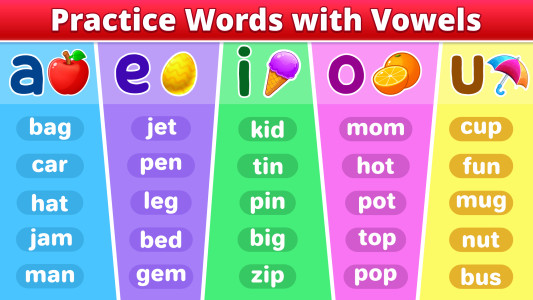 اسکرین شات 6 بازی Spelling & Phonics: Kids Games