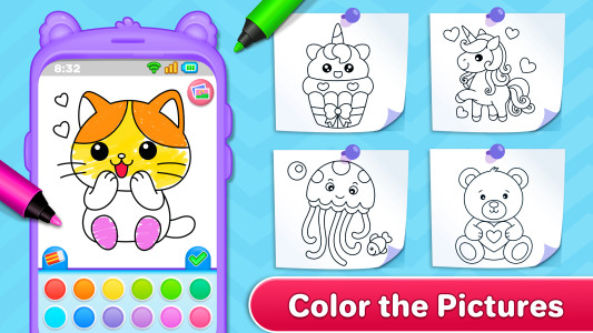 اسکرین شات 7 بازی Baby Phone & Kids Games