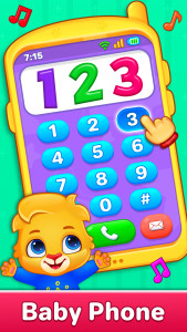 اسکرین شات 1 بازی Baby Phone & Kids Games