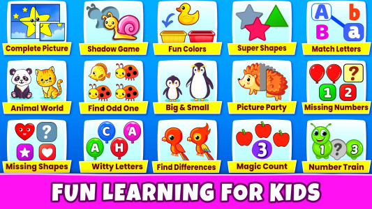 اسکرین شات 2 بازی Kids Games: For Toddlers 3-5