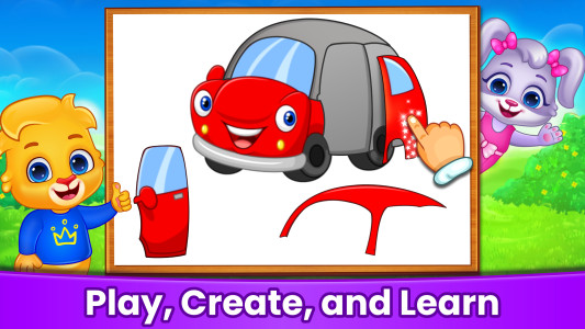 اسکرین شات 3 بازی Puzzle Kids: Jigsaw Puzzles