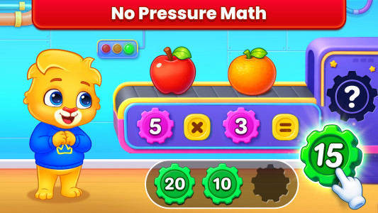 اسکرین شات 2 بازی Kids Multiplication Math Games