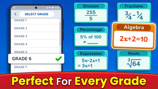 اسکرین شات 3 بازی Math Games: Math for Kids