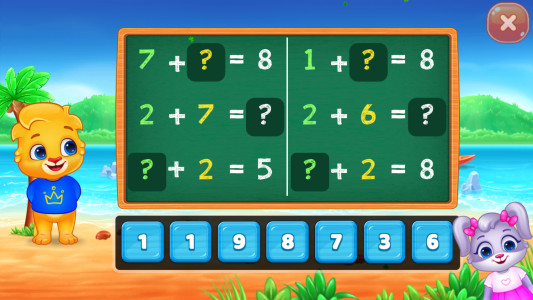 اسکرین شات 6 بازی Math Kids: Math Games For Kids