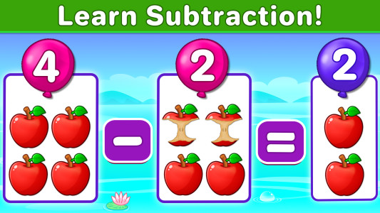 اسکرین شات 2 بازی Math Kids: Math Games For Kids