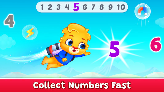 اسکرین شات 5 بازی 123 Numbers - Count & Tracing