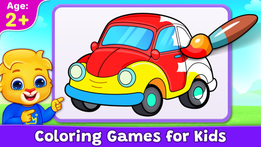اسکرین شات 2 بازی Colors & Shapes: Coloring game