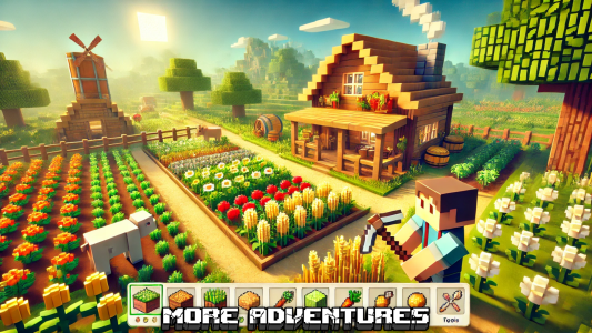 اسکرین شات 4 بازی Block World: Build & Survive