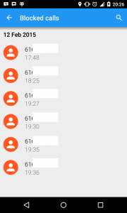 اسکرین شات 4 برنامه Calls Blocker