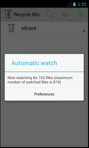 اسکرین شات 8 برنامه Recycle Bin