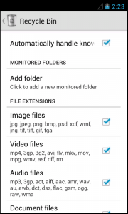 اسکرین شات 5 برنامه Recycle Bin