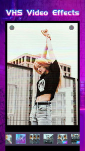 اسکرین شات 3 برنامه Glitchy - psychedelic camera for VHS & glitch art