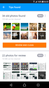 اسکرین شات 2 برنامه AVG Cleaner Lite