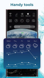 اسکرین شات 8 برنامه Super S22 Launcher, Galaxy S22