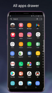 اسکرین شات 2 برنامه Super S9 Launcher for Galaxy S