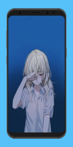 اسکرین شات 3 برنامه Sad Anime Wallpaper HD 4K