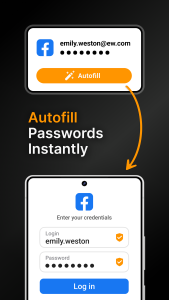 اسکرین شات 5 برنامه Password Manager: Safe