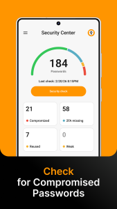اسکرین شات 6 برنامه Password Manager: Safe