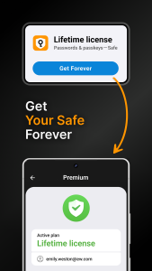 اسکرین شات 3 برنامه Password Manager: Safe