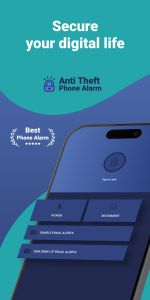 اسکرین شات 1 برنامه Anti Theft Phone Alarm