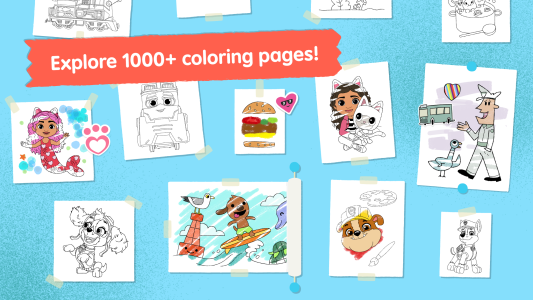 اسکرین شات 6 بازی Crayon Club: Color PAW Patrol
