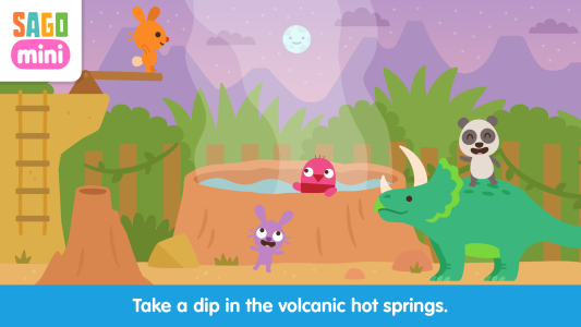 اسکرین شات 6 برنامه Sago Mini Dinosaurs