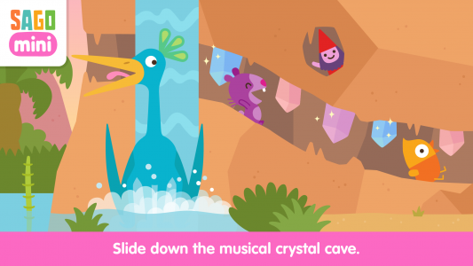 اسکرین شات 3 برنامه Sago Mini Dinosaurs