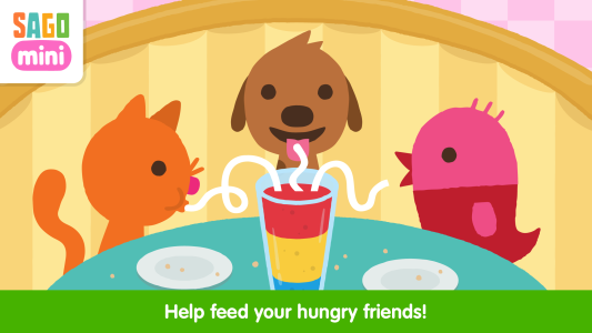 اسکرین شات 4 برنامه Sago Mini Pet Cafe Surprise