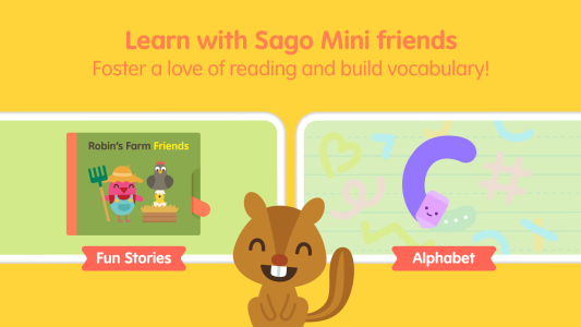 اسکرین شات 5 برنامه Sago Mini School (Kids 2-5)