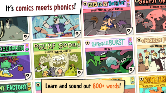 اسکرین شات 6 بازی Superfonik: Kids Learn to Read