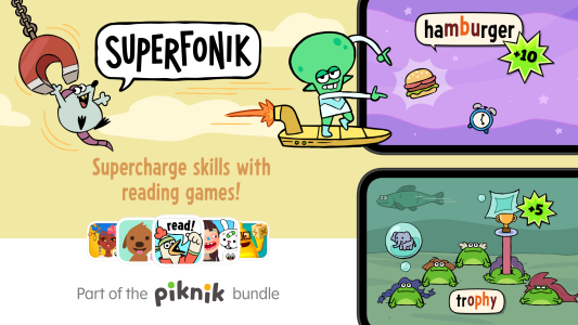 اسکرین شات 8 بازی Superfonik: Kids Learn to Read