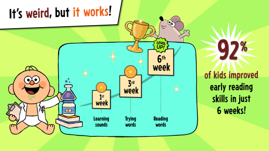 اسکرین شات 2 بازی Superfonik: Kids Learn to Read