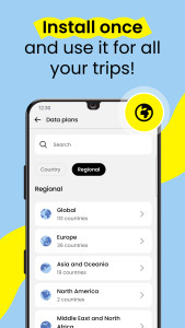 اسکرین شات 6 برنامه Saily: eSIM for Travel