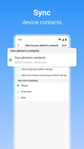 اسکرین شات 6 برنامه SA Contacts Pro