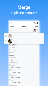 اسکرین شات 4 برنامه SA Contacts Pro