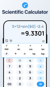 اسکرین شات 3 برنامه Calculator App