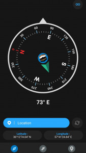 اسکرین شات 3 برنامه قطب نما قبله یاب حرفه ای