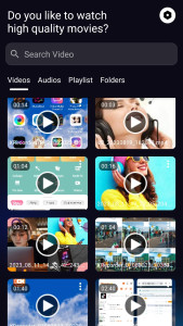 اسکرین شات 4 برنامه پخش کننده ویدئو جدید و شگفتانگیز