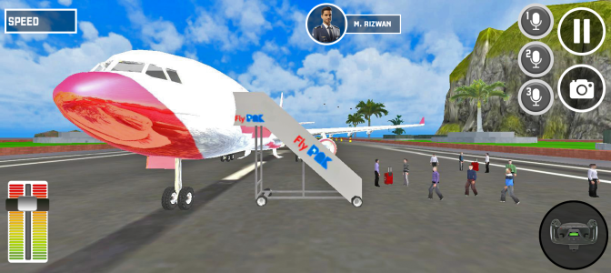 اسکرین شات 3 بازی Airplane Game Flight Simulator