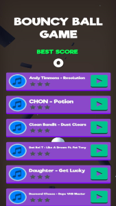 اسکرین شات 3 بازی Bouncing Balls 3D Games