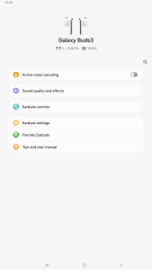 اسکرین شات 3 برنامه Galaxy Buds3 Manager