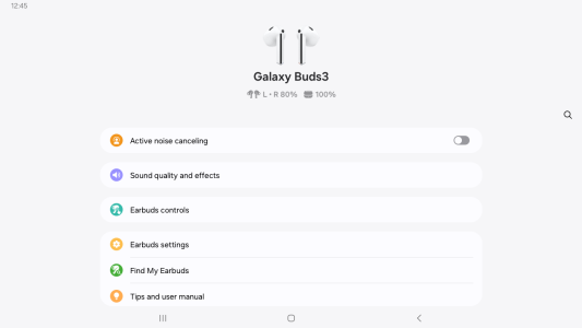 اسکرین شات 4 برنامه Galaxy Buds3 Manager